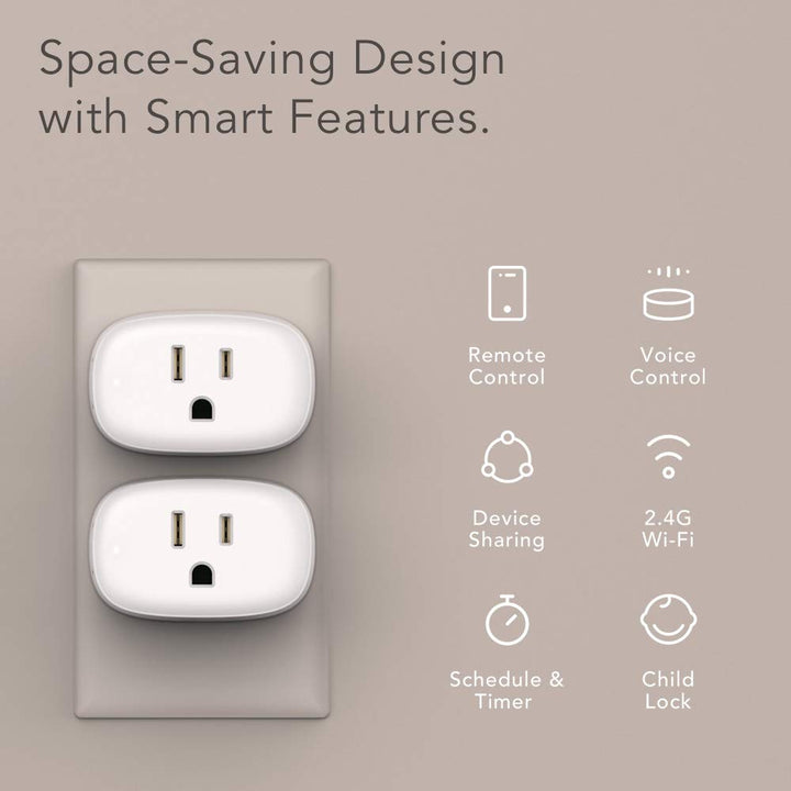 Mini Smart Plug WiFi Outlet