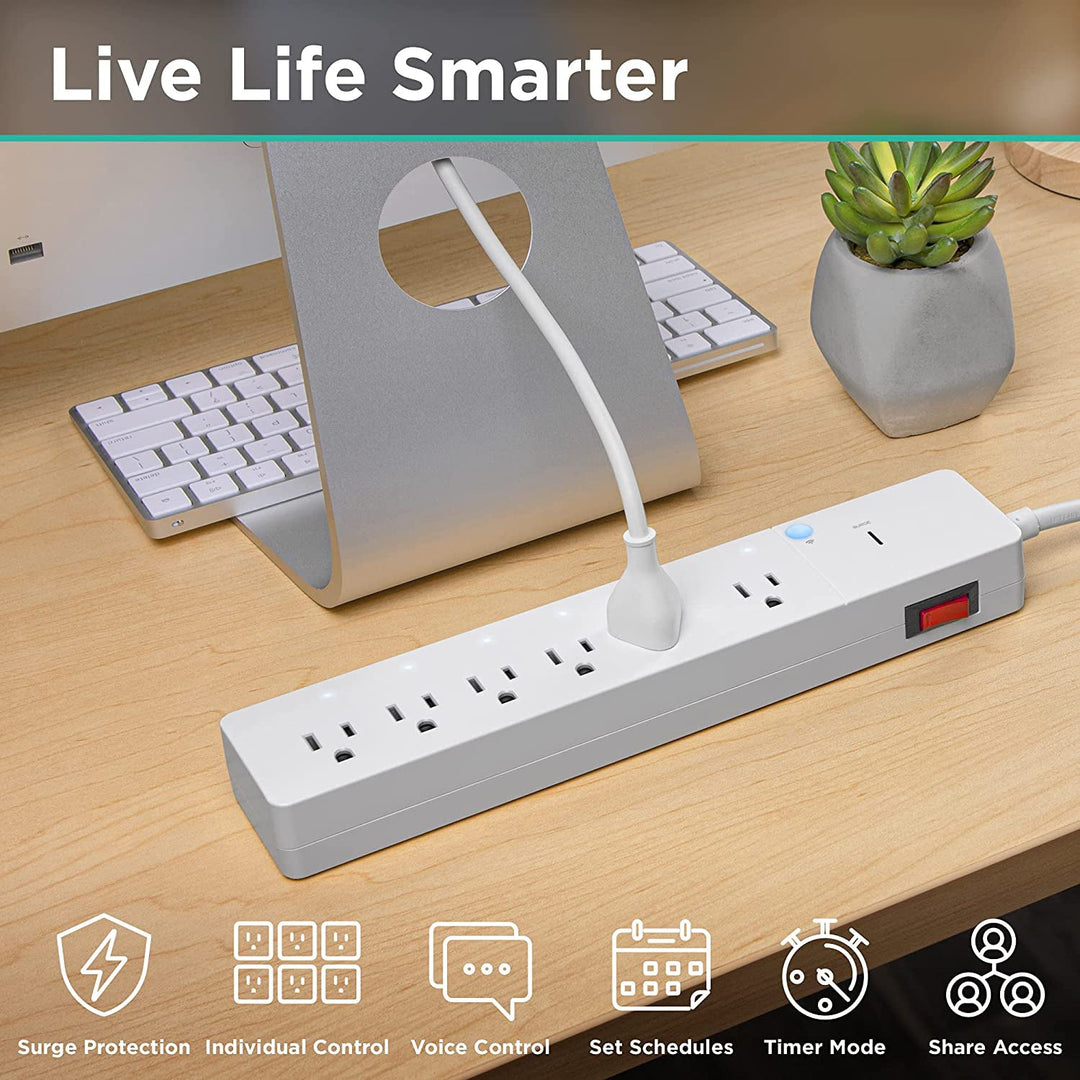 Flow Smart Power Strip Extension Cord