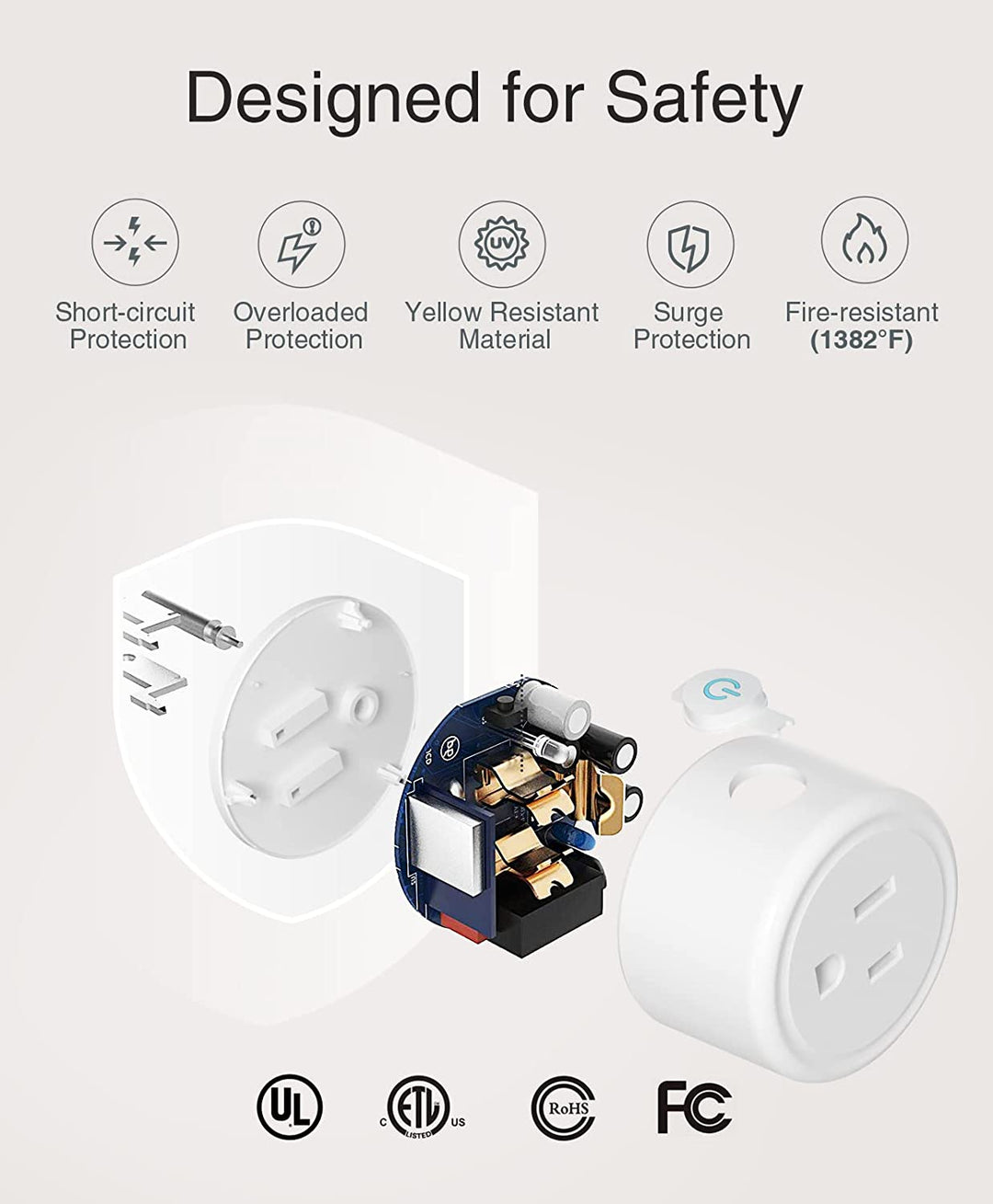 Smart Plug WiFi Outlet Socket